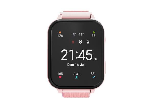 Canyon Alfie KW-37, smart hodinky pre deti, IPS displej 1,69", IP66, 512Mb, MP3, hry, kamera, ružové 