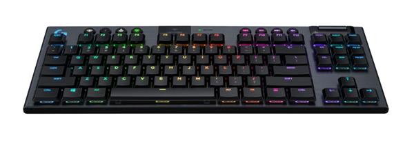 Logitech® G915 X LIGHTSPEED TKL Low-Profile Wireless Gaming Keyboard - BLACK - US INT"L - klikacia 