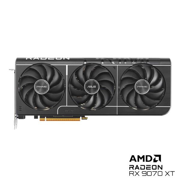 ASUS PRIME RX9070XT OC 16GB/256-bit GDDR6 HDMI 3xDP 