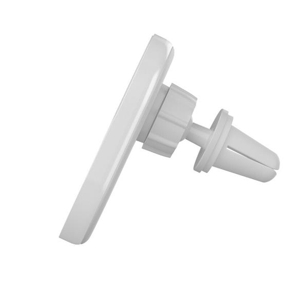Canyon OnGrip 105, bezdrôtová autonabíjačka, magnetické uchytenie mobilu, 15W, 1x USB-C 20W. biela 