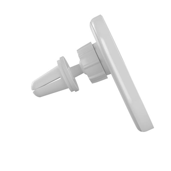 Canyon OnGrip 105, bezdrôtová autonabíjačka, magnetické uchytenie mobilu, 15W, 1x USB-C 20W. biela 