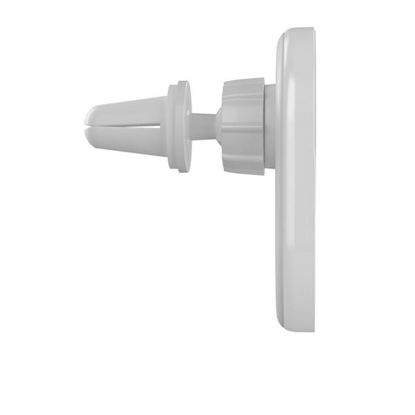 Canyon OnGrip 105, bezdrôtová autonabíjačka, magnetické uchytenie mobilu, 15W, 1x USB-C 20W. biela 
