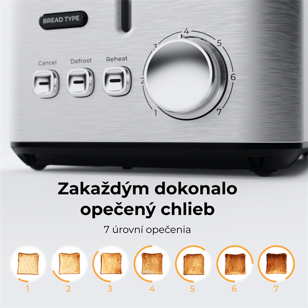 AENO 2-plátkový hriankovač TS3 , nerezová oceľ, EU 