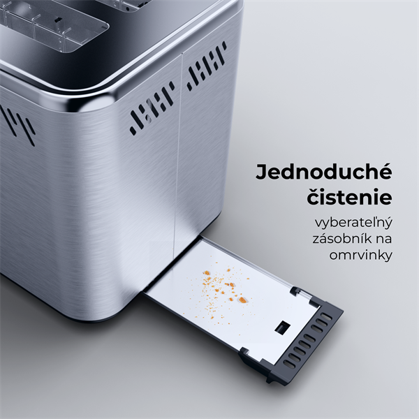 AENO 2-plátkový hriankovač TS4 , automatický,  nerezová oceľ, EU 