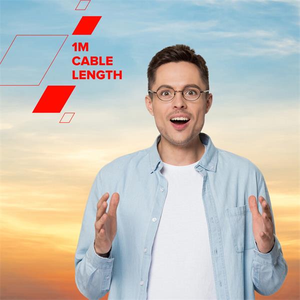Canyon OnWire CCAP60CL, 1 m, kábel nab. a synchr., USB-C / USB-C, 60W PD, 480Mbps, opletený, čierny 