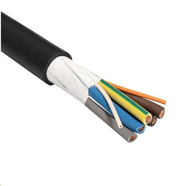 Akyga Napájecí kabel EV CU 5x6mm2 + 2x0,5mm2 3-fázový 32A 450/750V 50m 