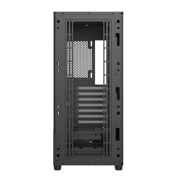 1stCOOL G6 Noble Wood Decor, skrinka ATX, USB3.0, USB-C, 3x ventilátor 