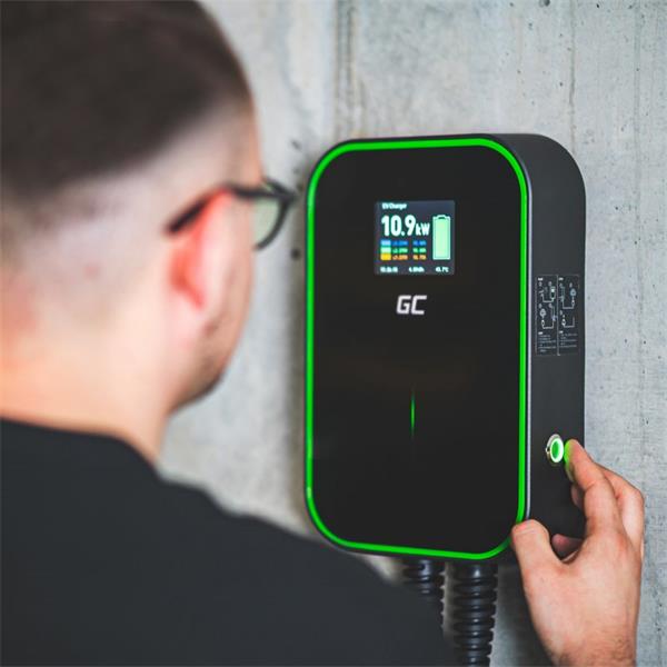 Wallbox GC EV PowerBox 22kW so zásuvkou Typ 2 na nabíjanie elektromobilov a plug-in hybridov 