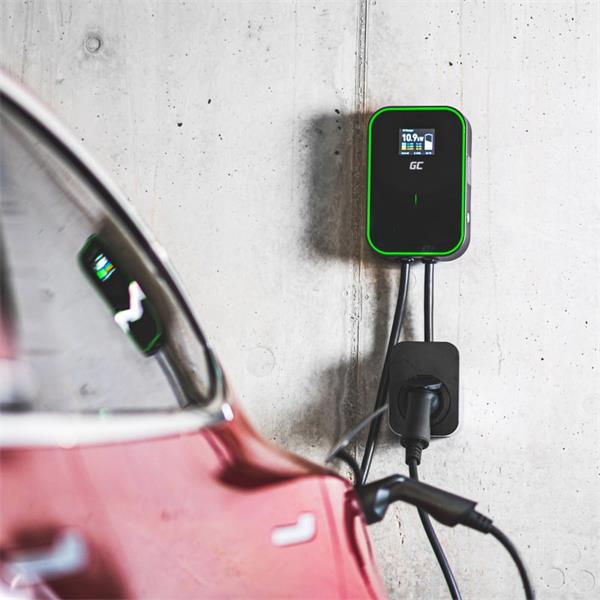Wallbox GC EV PowerBox 22kW so zásuvkou Typ 2 na nabíjanie elektromobilov a plug-in hybridov 