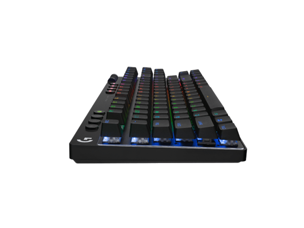 Logitech® G PRO X TKL LIGHTSPEED Gaming Keyboard-BLACK-US INT"L-2.4GHZ/BT- CLICKY 