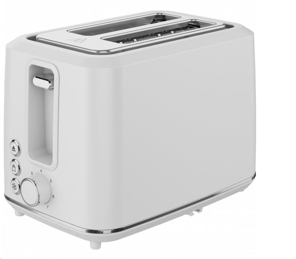 AENO 2-plátkový hriankovač TS1, 1000W, 7 stupnov opekania, extra výsun,  biely 