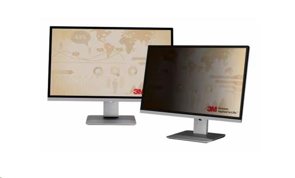 3M Privacy Filter Monitor PF220W1B 22" 16:10 474mm x 297mm 
