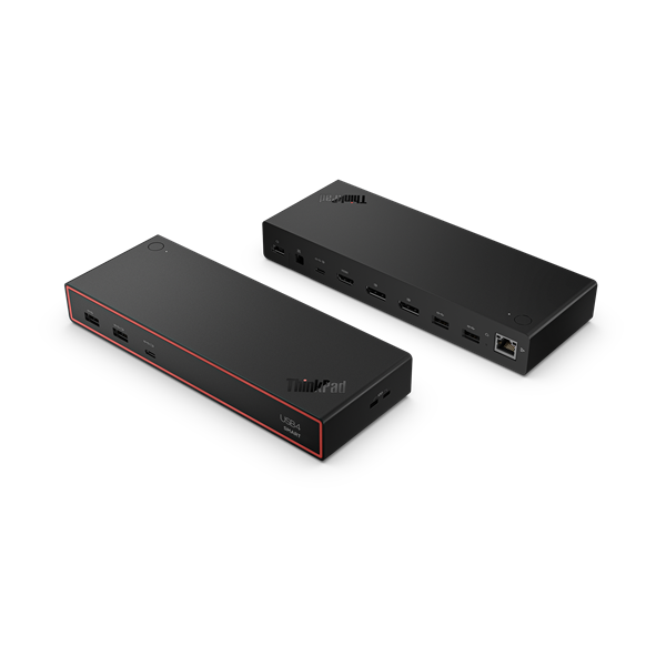 Lenovo ThinkPad USB4 Dock 5000 - PD65W (2x DP, 1x HDMI, 1x RJ45, 2x USB-C,4xUSB-A adapter) pripojit max 4x LCD 