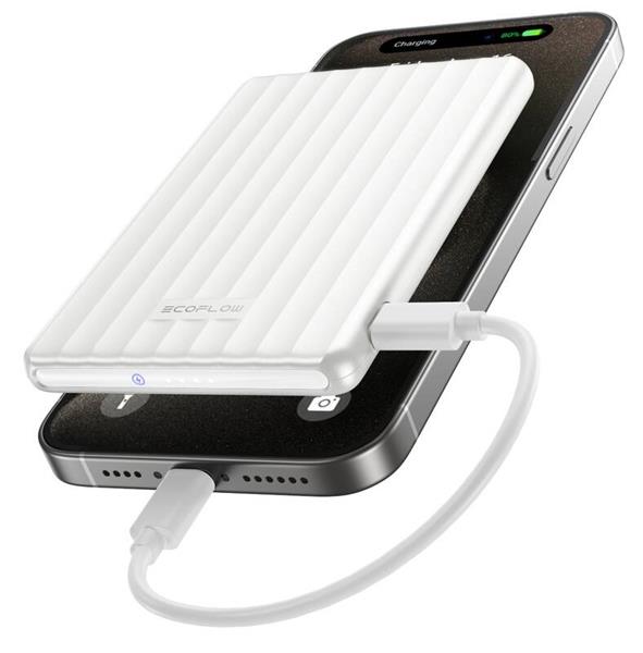 EcoFlow RAPID Magnetická Power Banka (5000mAh) - biela 