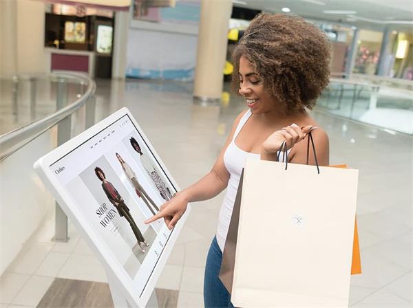 Prestigio Solutions IDS dotykový Indoor Kiosk  horiz. naklonený 43", 4K, Android 11: RK3399B/4GB/64GB, IR10 dotykov 