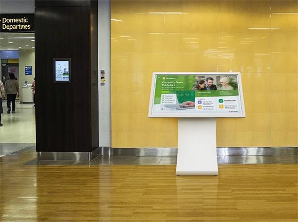 Prestigio Solutions IDS dotykový Indoor Kiosk  horiz. naklonený 43", 4K, Android 11: RK3399B/4GB/64GB, IR10 dotykov 