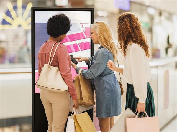 Prestigio Solutions IDS Indoor dotykový KIOSK, Vertical 55", 4K(2160x3840), Android 11: RK3399B/4GB/64GB, IR10 dotykov 