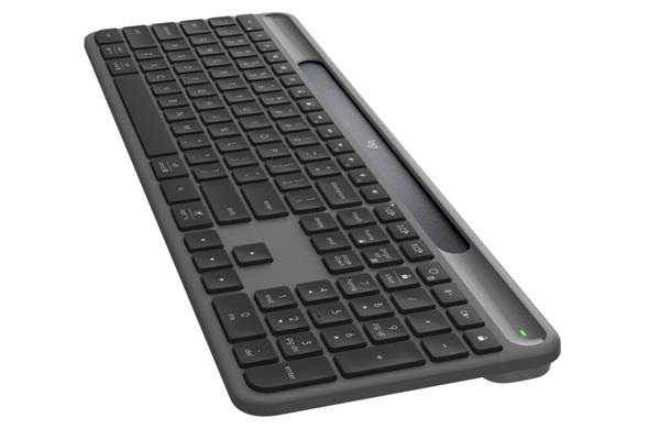 Logitech® Slim Solar+ for Business - GRAPHITE-US INT"L-2.4GHZ/BT 