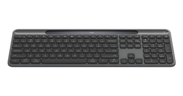 Logitech® Slim Solar+ for Business - GRAPHITE-US INT"L-2.4GHZ/BT 