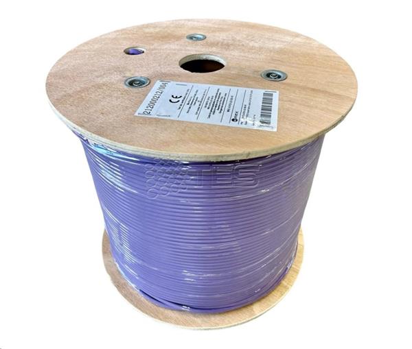 WIREX Instalační kabel CAT6 U/FTP LSOHFR / B2CA 500m cívka oranžový 