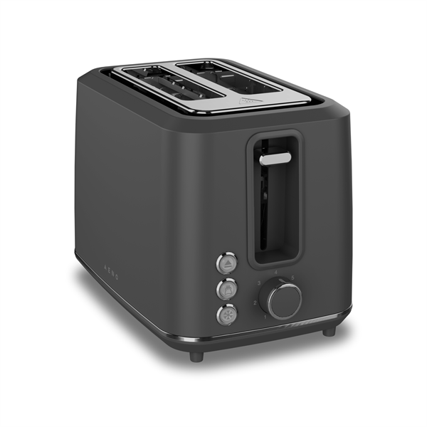 AENO 2-plátkový hriankovač TS1, 1000W, 7 stupnov opekania, extra výsun,  šedý 