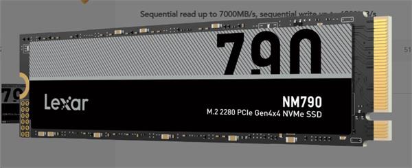 Lexar® 8TB NM790 M.2 NVMe PCIE up to 7400MB/s Read and 6500 MB/s write 