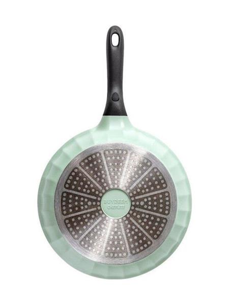 BUYDEEM Hliníková nepriľnavá panvica 30 cm, model CP102, farba útulná zelená 