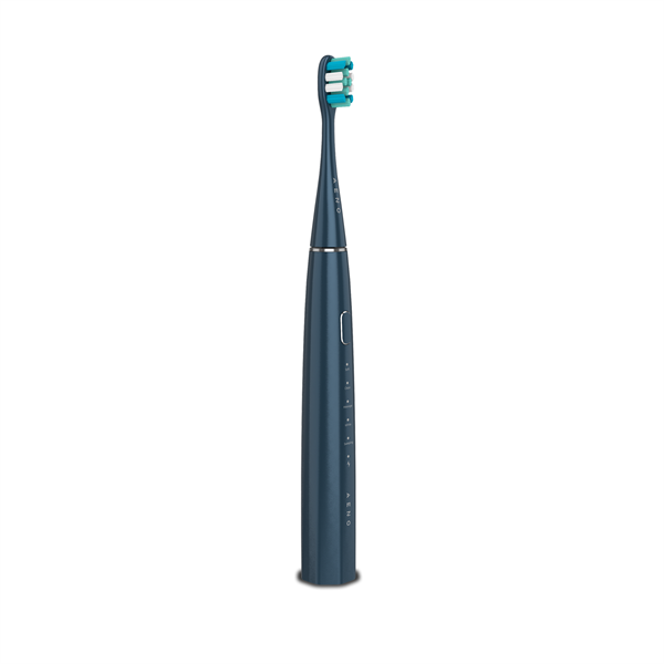 AENO sonická zubná kefka DB10N, tmavomodrá, 5 módov, 3 náhradné hlavice, batéria 1400 mAh, 48600 ot/min, 90 dní bez nab. 