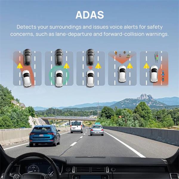 70mai 4K A800SE 4G Dash Cam 
