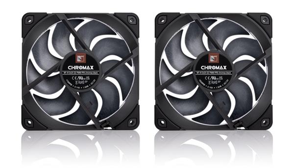 Noctua NF-A12x25 G2 PWM Sx2-PP chromax.black set 2x ventilátor 120x120x25mm 