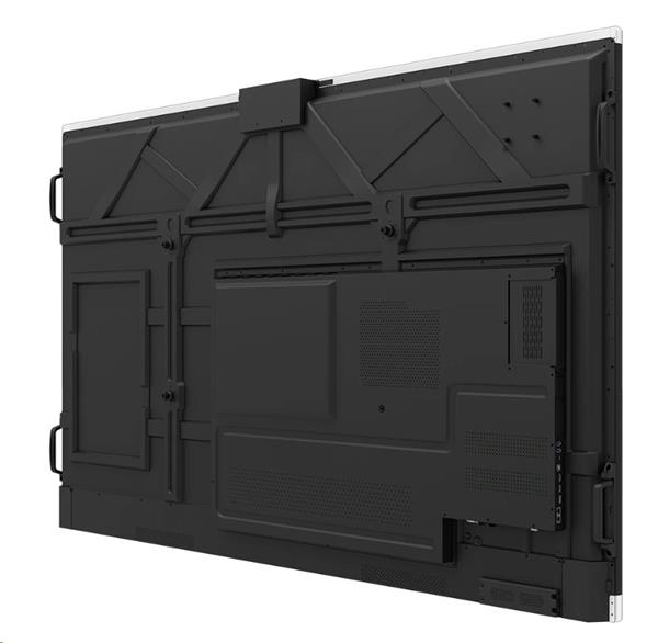 86" PRISM Séria,PRESTIGIO SOLUTIONS, Android 14 EDLA + upgr 16, 50 dotyk, 9H, 3x20W, AI Kamera, 100 000:1, 