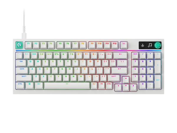 Logitech® G316 X 98 - WHITE -  US INT"L, hmatová 