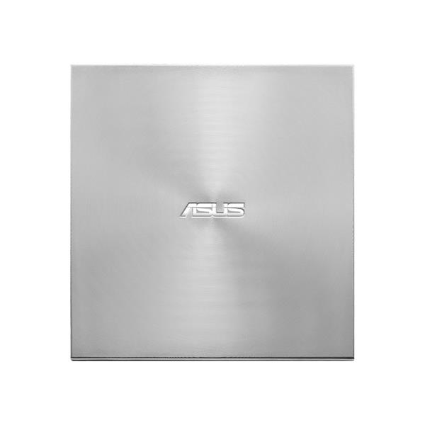ASUS SDRW-08U7C-U external ultraslim DVD-RW + 3x Hardcoat DVD, USB-C, strieborná 