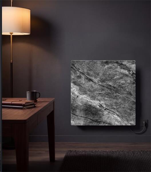 AENO AGH13S Premium QUADRO Smart Ohrievač, LIMITOVANÁ EDÍCIA, farba antický mramor, LED, WI-FI, max 500W, 50x50cm, Infra 