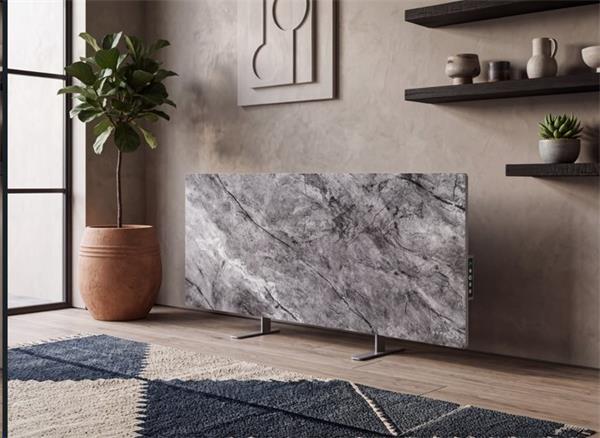 AENO AGH6S Premium Eco Smart Ohrievač, LIMITOVANÁ EDÍCIA, farba antický mramor, LED, WI-FI, max 700W, Infra 