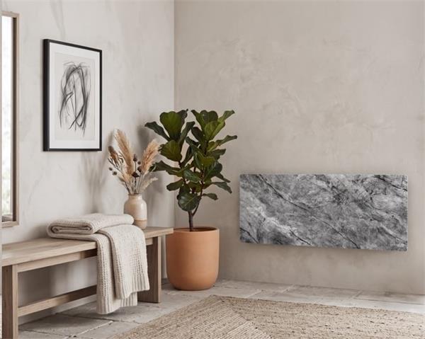 AENO AGH6S Premium Eco Smart Ohrievač, LIMITOVANÁ EDÍCIA, farba antický mramor, LED, WI-FI, max 700W, Infra 