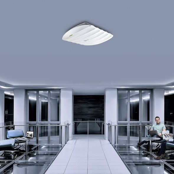 AC1350 Ceiling Mount Dual-Band Wi-Fi Access Point  PORT: 1× Gigabit RJ45 Port SPEED: 450 Mbps at 2.4 GHz + 867 Mbps at 5 