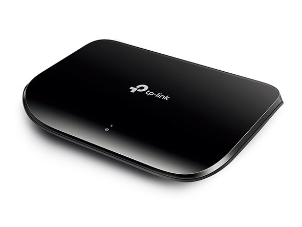 5-Port Gigabit Desktop Switch PORT: 5× Gigabit RJ45 Ports SPEC: Desktop Plastic Case FEATURE: Plug and Play 