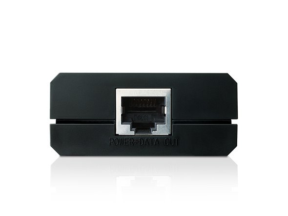 Omada PoE Injector Adapter PORT: 1× Gigabit PoE Port, 1× Gigabit Non-PoE Port SPEC: 802.3af Compliant, Data and Power Ca 