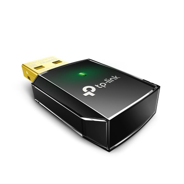 AC600 Mini Dual Band Wi-Fi USB Adapter SPEED: 433 Mbps at 5 GHz + 200 Mbps at 2.4 GHz SPEC: USB 2.0 