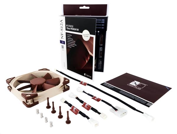 Noctua NF-S12A FLX ventilátor 120x120x25 mm 