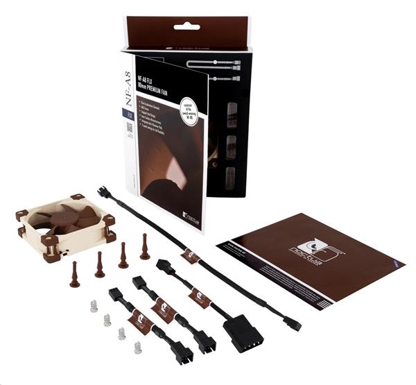 Noctua NF-A8 FLX ventilátor 80x80x25 mm 