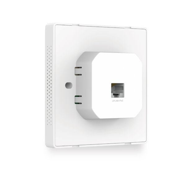 AC1200 Wall-Plate Dual-Band Wi-Fi Access Point PORT: 2× Gigabit RJ45 Port SPEED: 300 Mbps at 2.4 GHz + 867 Mbps at 5 GHz 