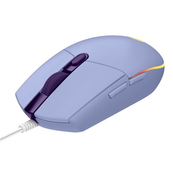 Logitech® G203 2nd Gen LIGHTSYNC Gaming Mouse - LILAC - USB - N/A - EMEA 