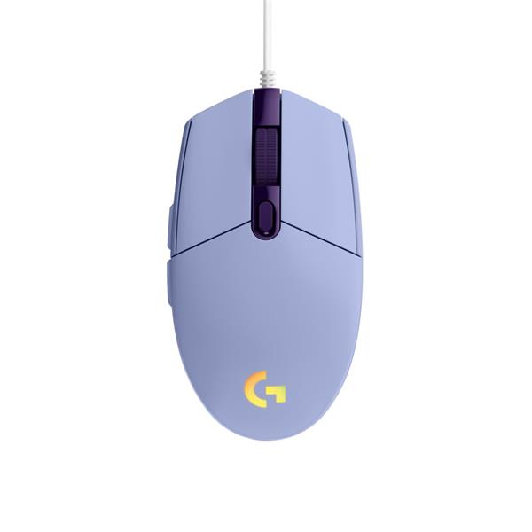 Logitech® G203 2nd Gen LIGHTSYNC Gaming Mouse - LILAC - USB - N/A - EMEA 
