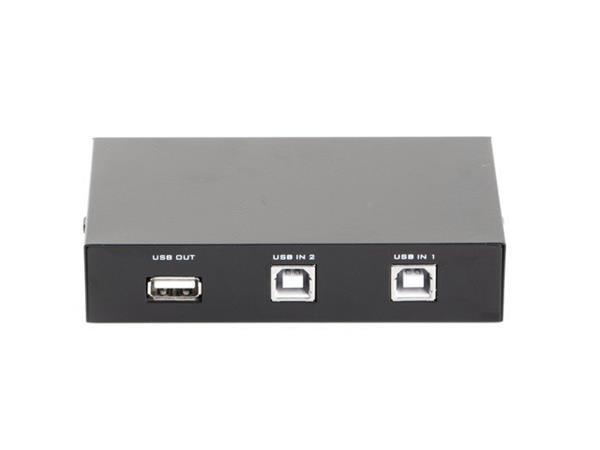 Gembird 2-port manual USB switch 