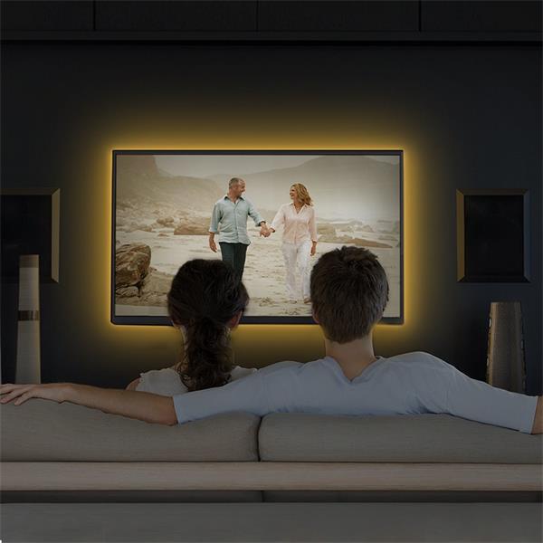 Tapo Smart Light Strip, Multicolor SPEC: 2.4 GHz Wi-Fi, 802.11b/g/n, one 16.4 ft/5m LED light strip(cut to size every 10 