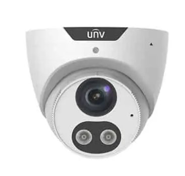 UNIVIEW IP kamera 2688x1520 (4 Mpix), až 25 sn/s, H.265, obj. 2,8 (101,1°), PoE, Mic.,Repro IR 30m, WDR 120dB, ROI, koridor formát