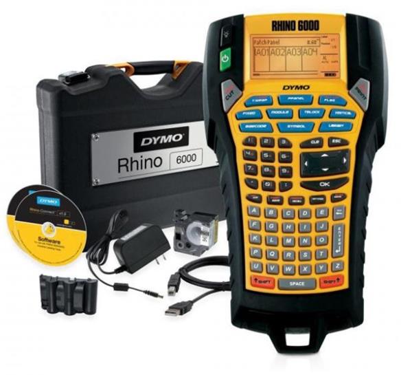 DYMO Rhino 6000 tlačiareň štítkov, kufríková sada