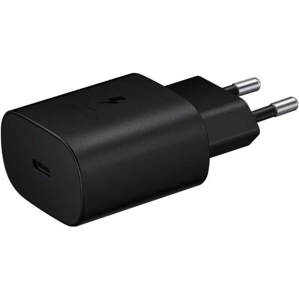 Samsung cestovní nabíječka EP-TA800EBE,  PD,  Fast charging,  USB-C,  25 W,  černá,  (bulk)